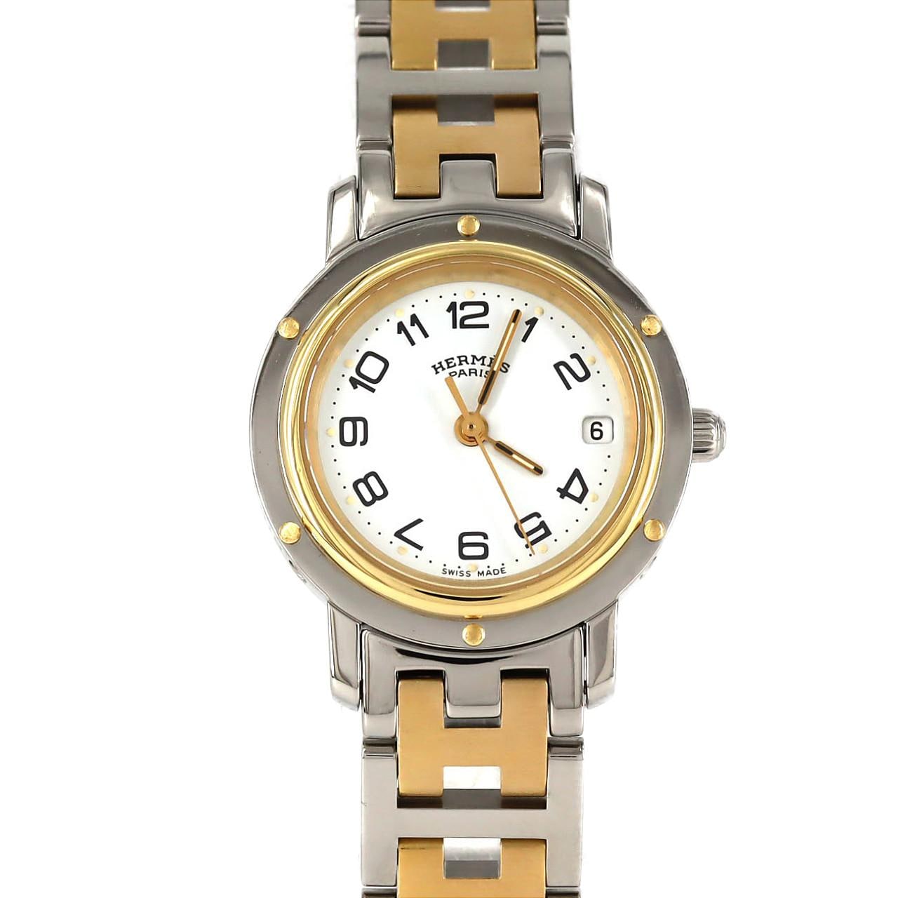 エルメス クリッパー コンビ CL4.220 SSxGP クォーツ