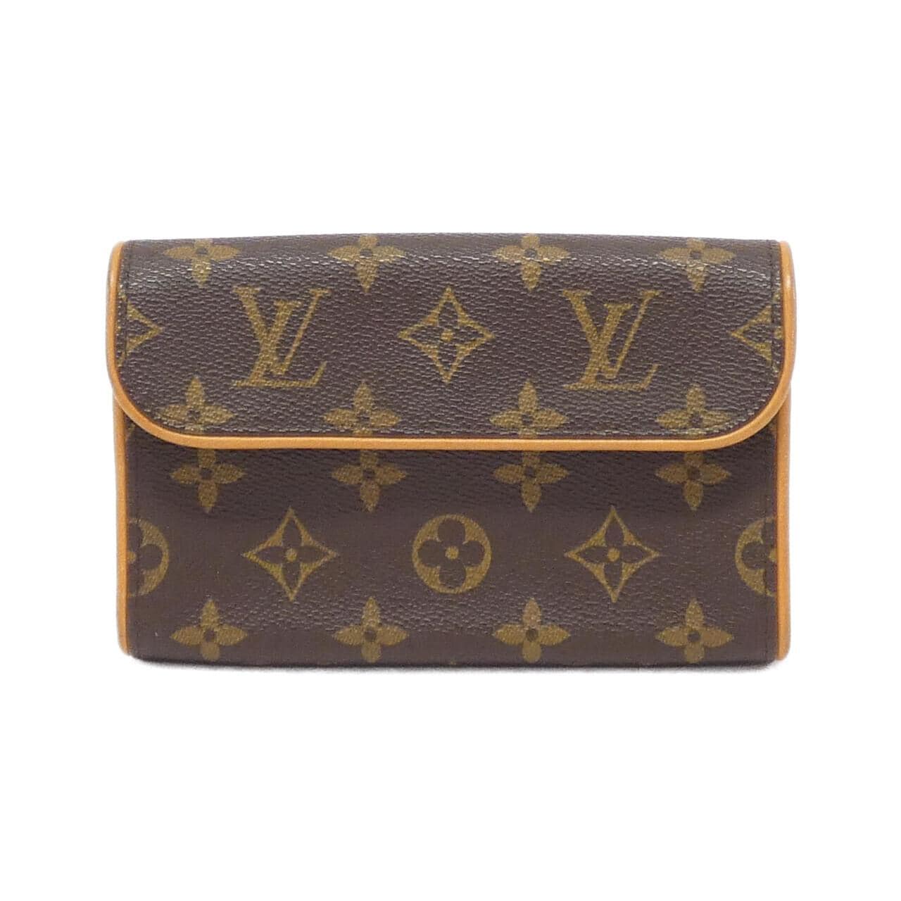 LOUIS VUITTON Monogram Pochette Florentine XS M51855+M67303 Waist Bag