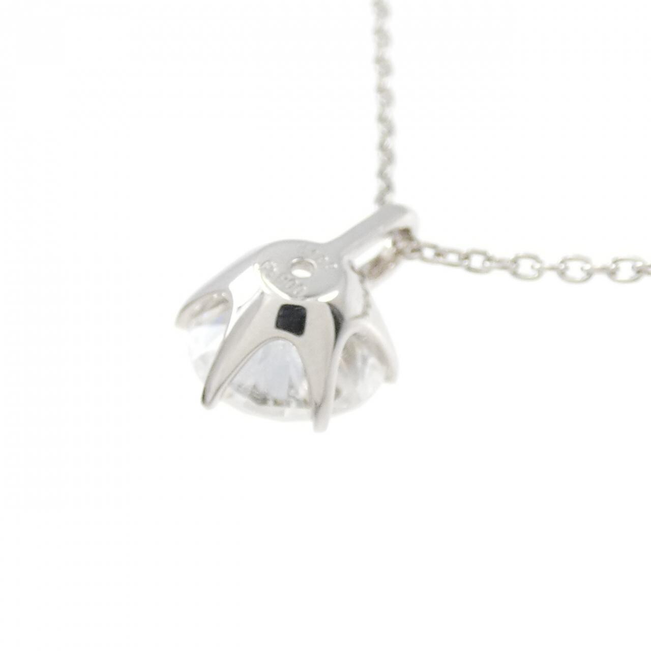【リメイク】PT900/PT850 ダイヤモンド ネックレス 1.198CT F I1 Good