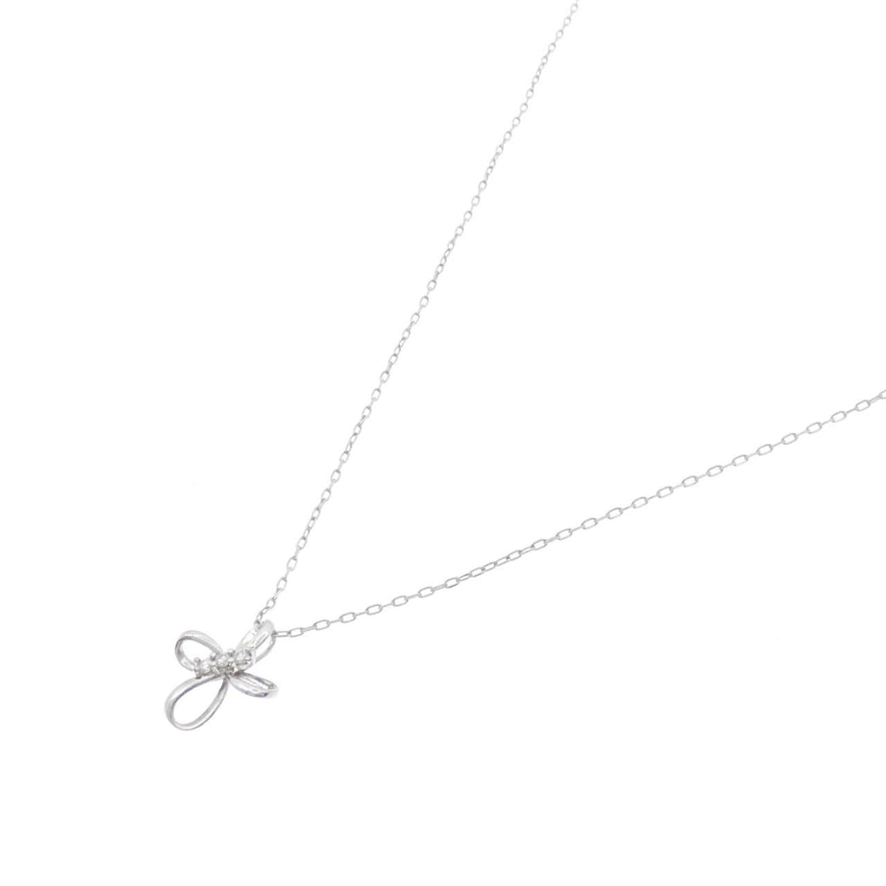 PT950/PT850 ダイヤモンド ネックレス 0.05CT