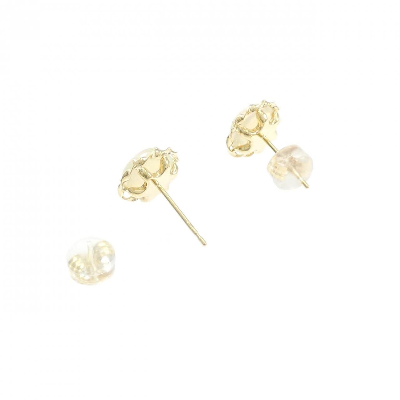 K18YG オパール ピアス 1.60CT