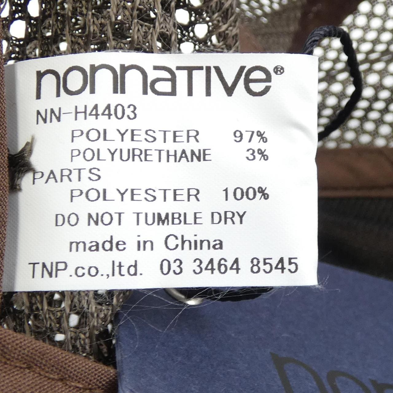 ノンネイティブ NONNATIVE キャップ