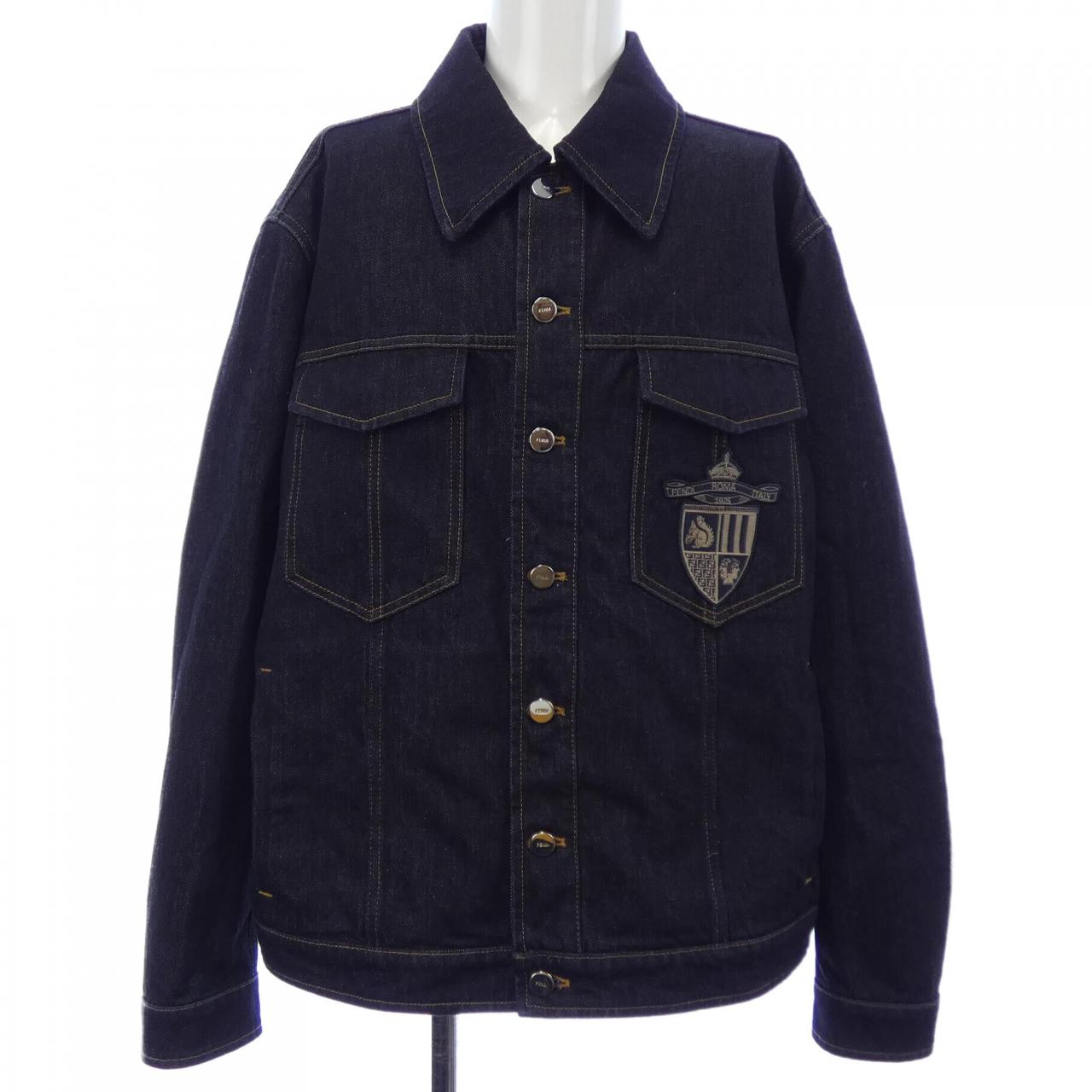 フェンディ FENDI FW1027 AUAD デニムジャケット