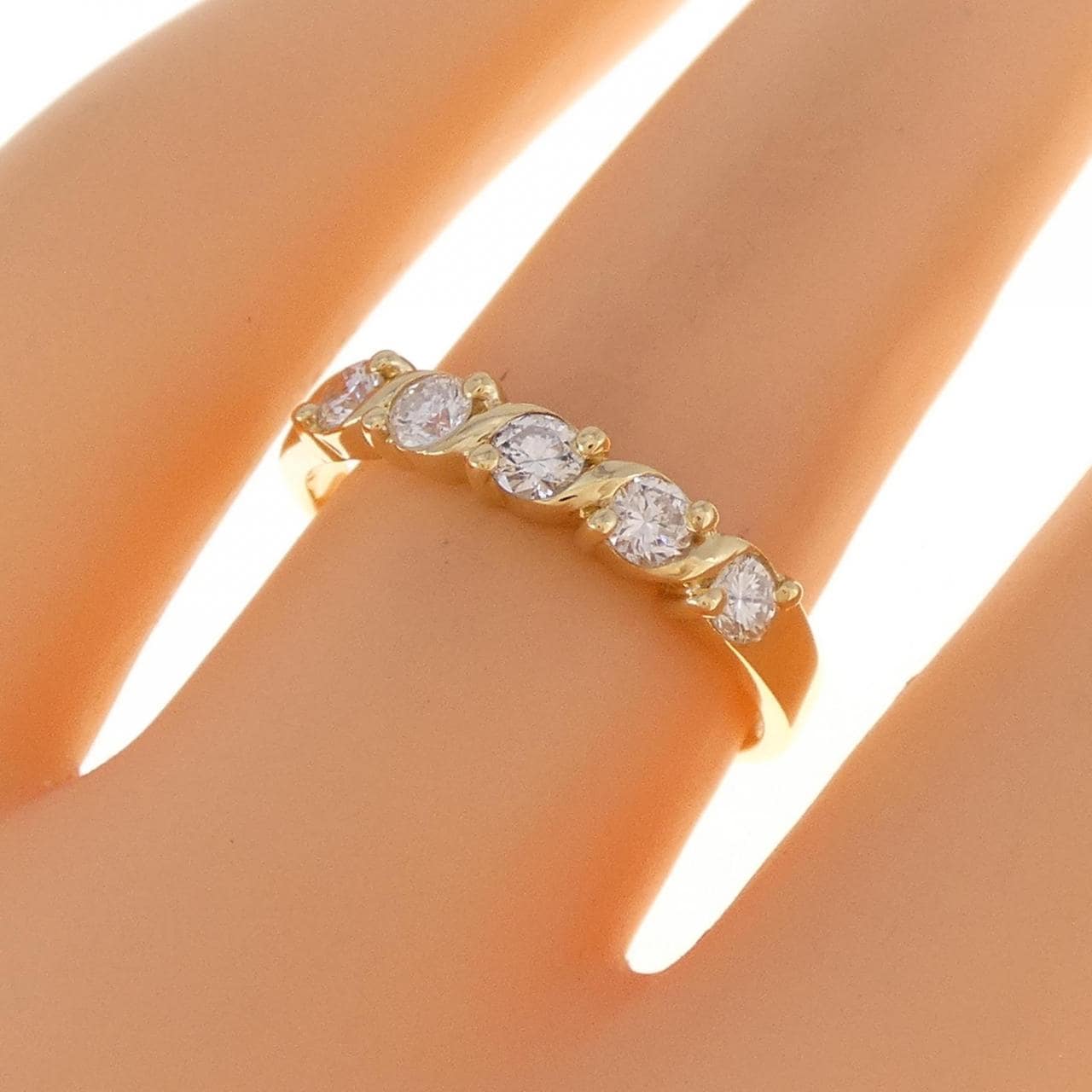 コメ兵｜K18YG ダイヤモンド リング 0.39CT｜ジュエリー｜リング