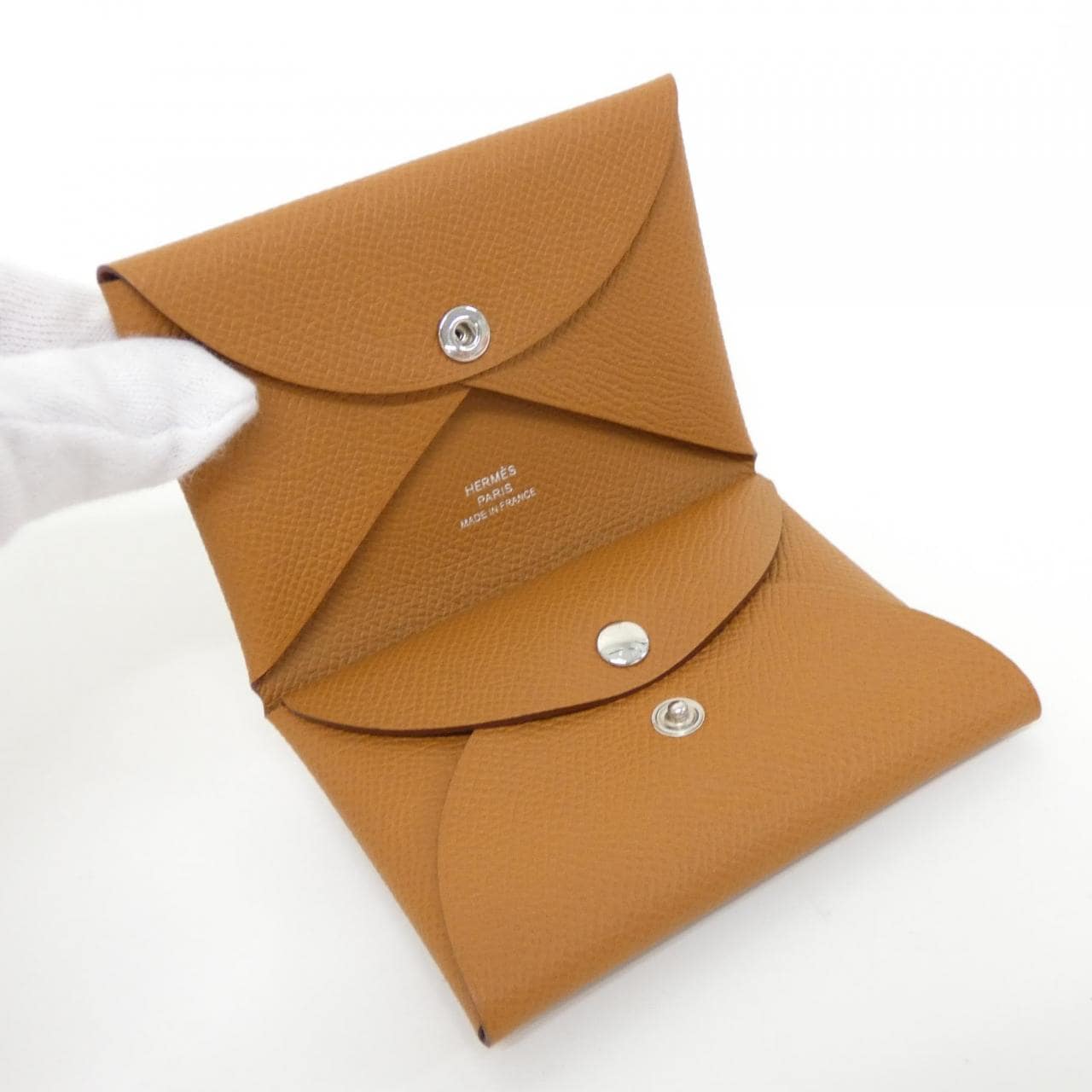 【未使用品】エルメス カルヴィ デュオ 083035CK コインケース