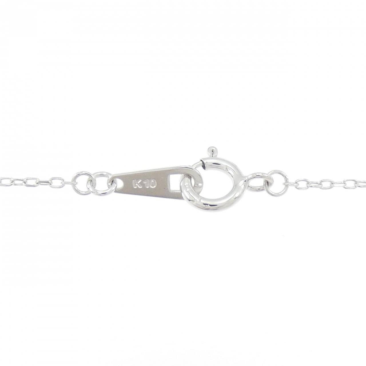 K10WG ダイヤモンド ネックレス