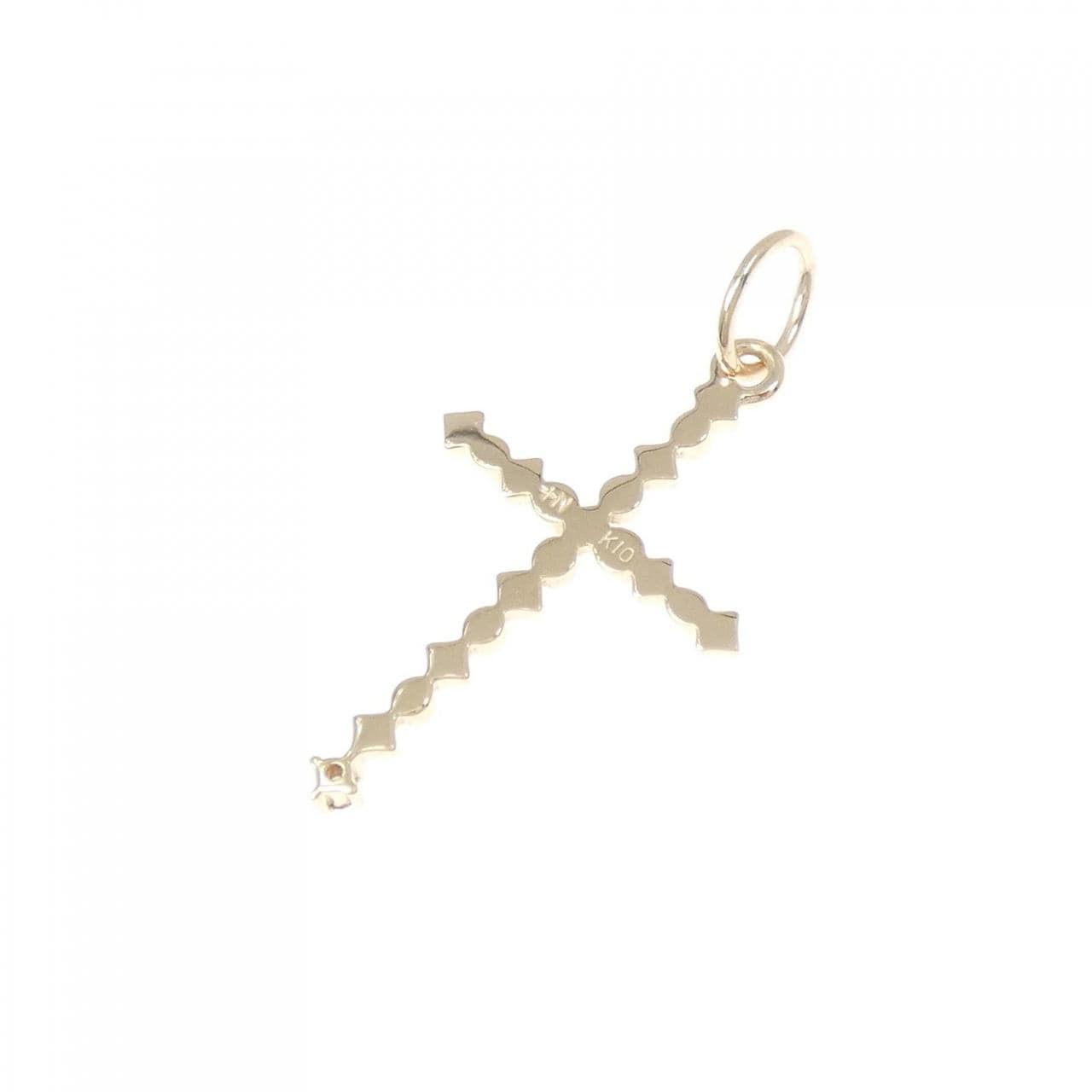 ノジェス クロス ダイヤモンド ペンダント