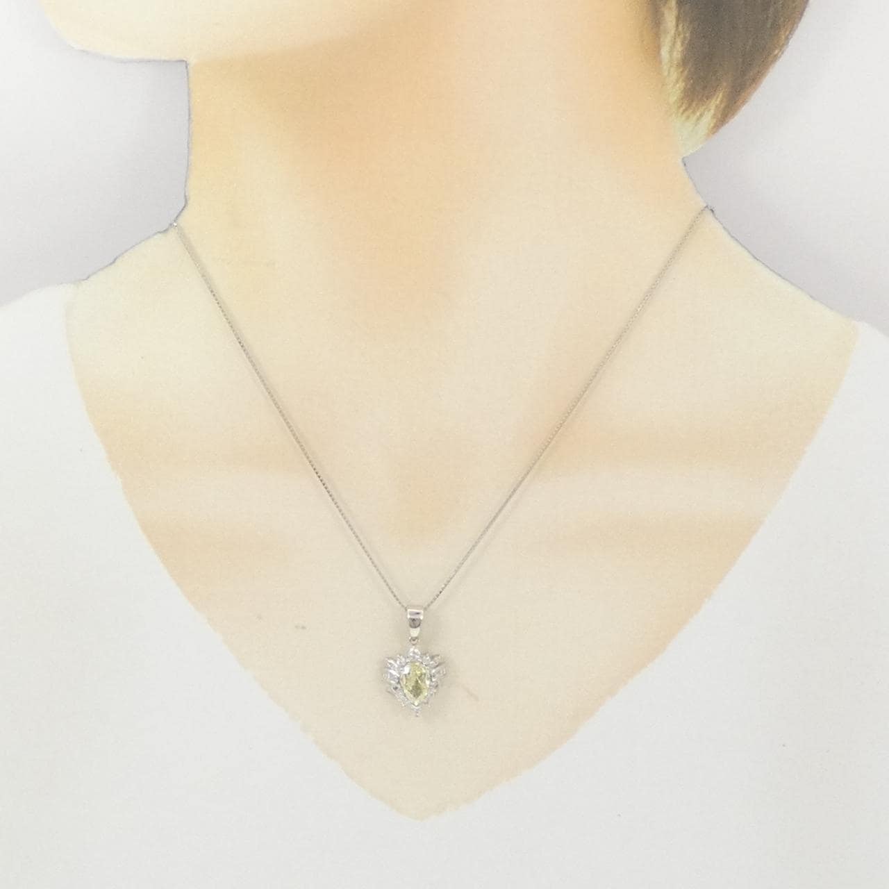 PT900/PT850 ダイヤモンド ネックレス 1.023CT