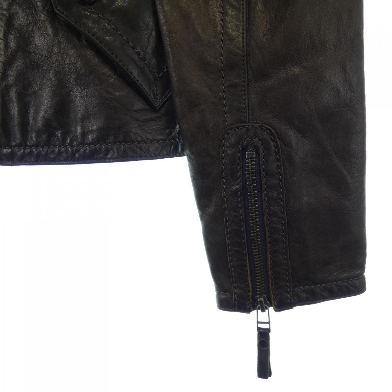 バーバリーブルーレーベル BURBERRY BLUE LABEL レザージャケット