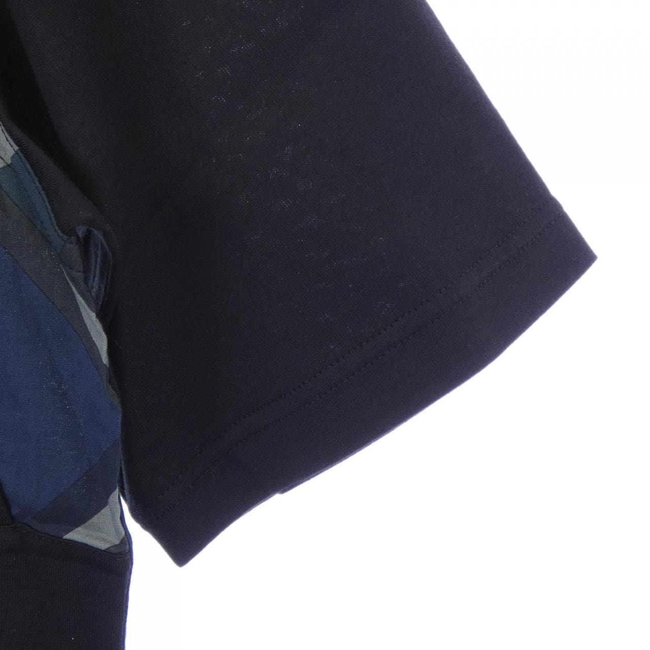 エルメス HERMES プリントストライプポケット *31-5758. Tシャツ