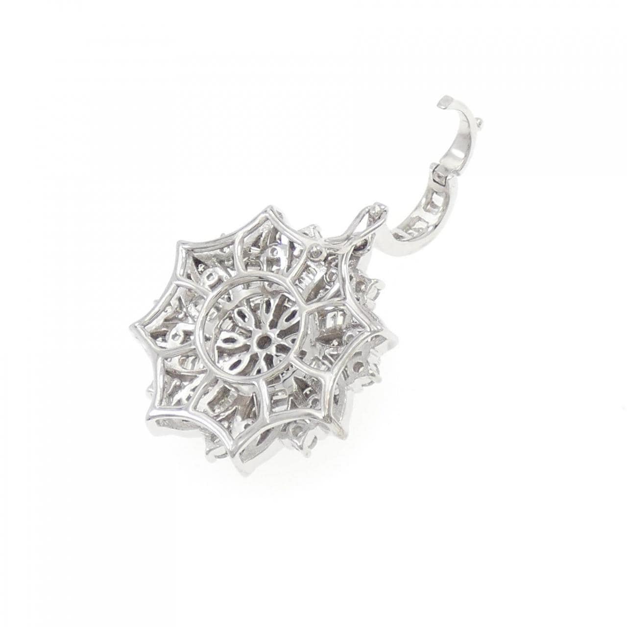 K18WG Diamond Pendant 1.10CT