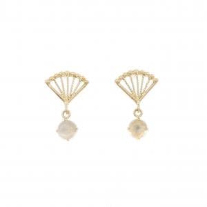 K18YG ムーンストーン ピアス