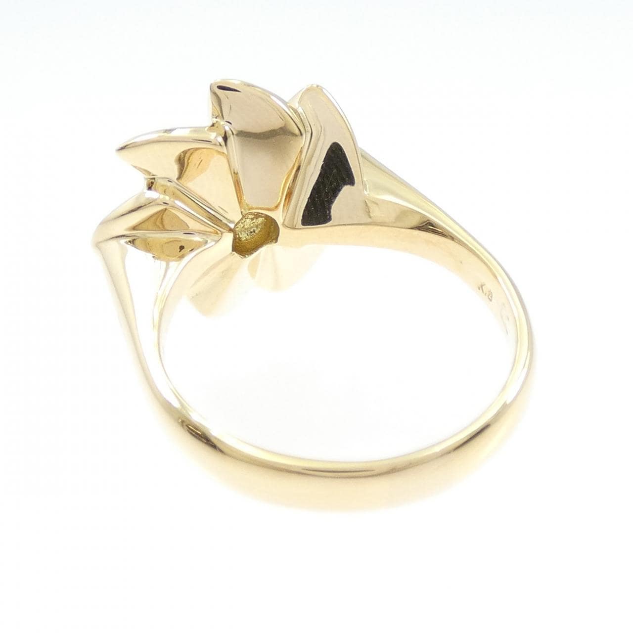 K18YG ダイヤモンド リング 0.224CT