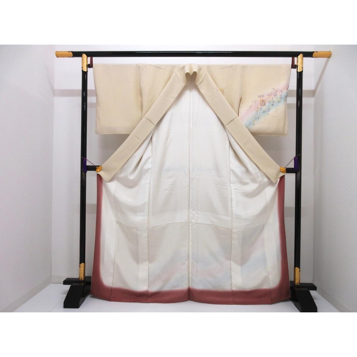 訪問着　友禅金彩加工