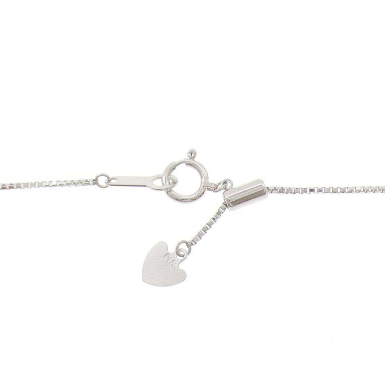 PT900/PT850 エメラルド ネックレス 1.83CT