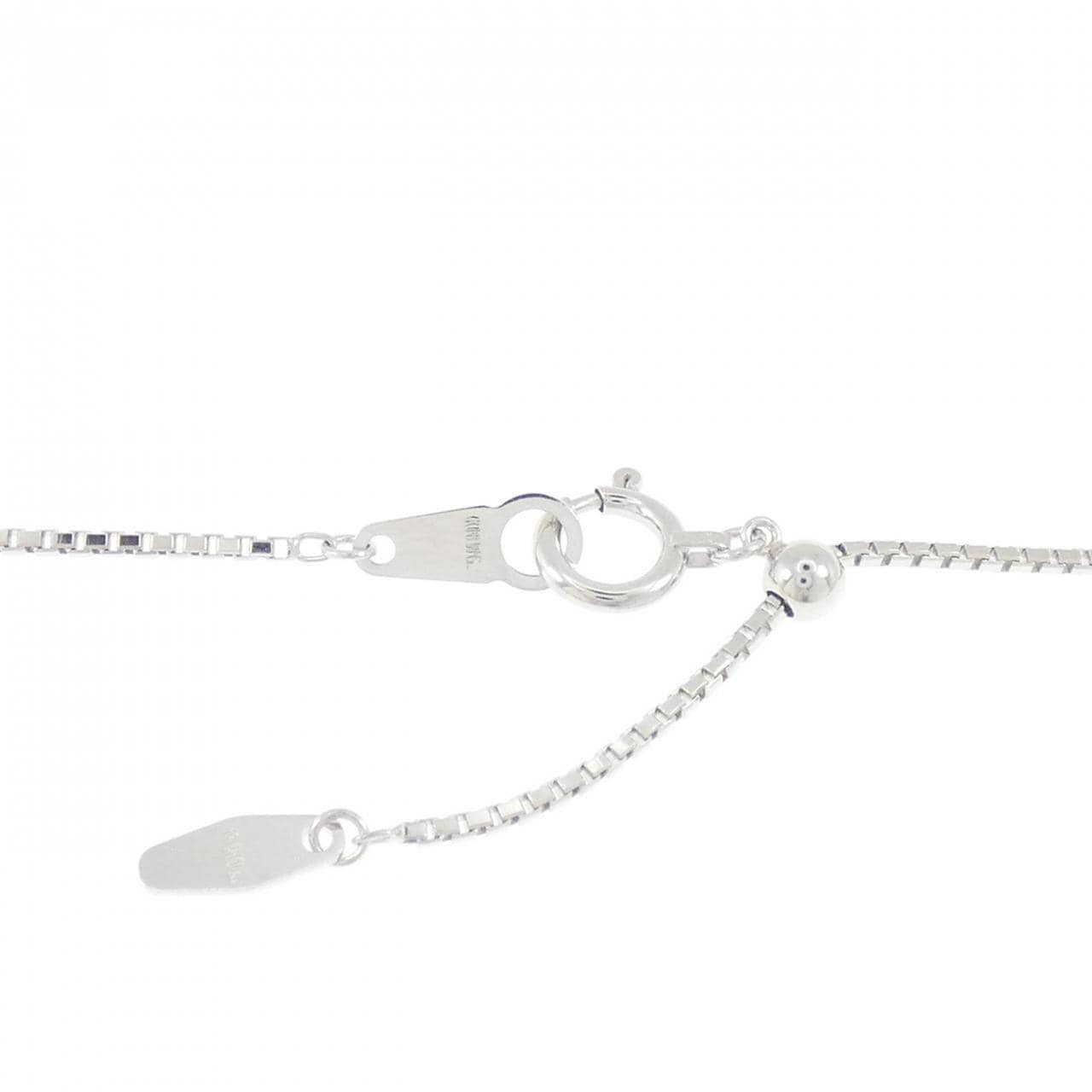 K18WG クロス ダイヤモンド ネックレス 1.45CT