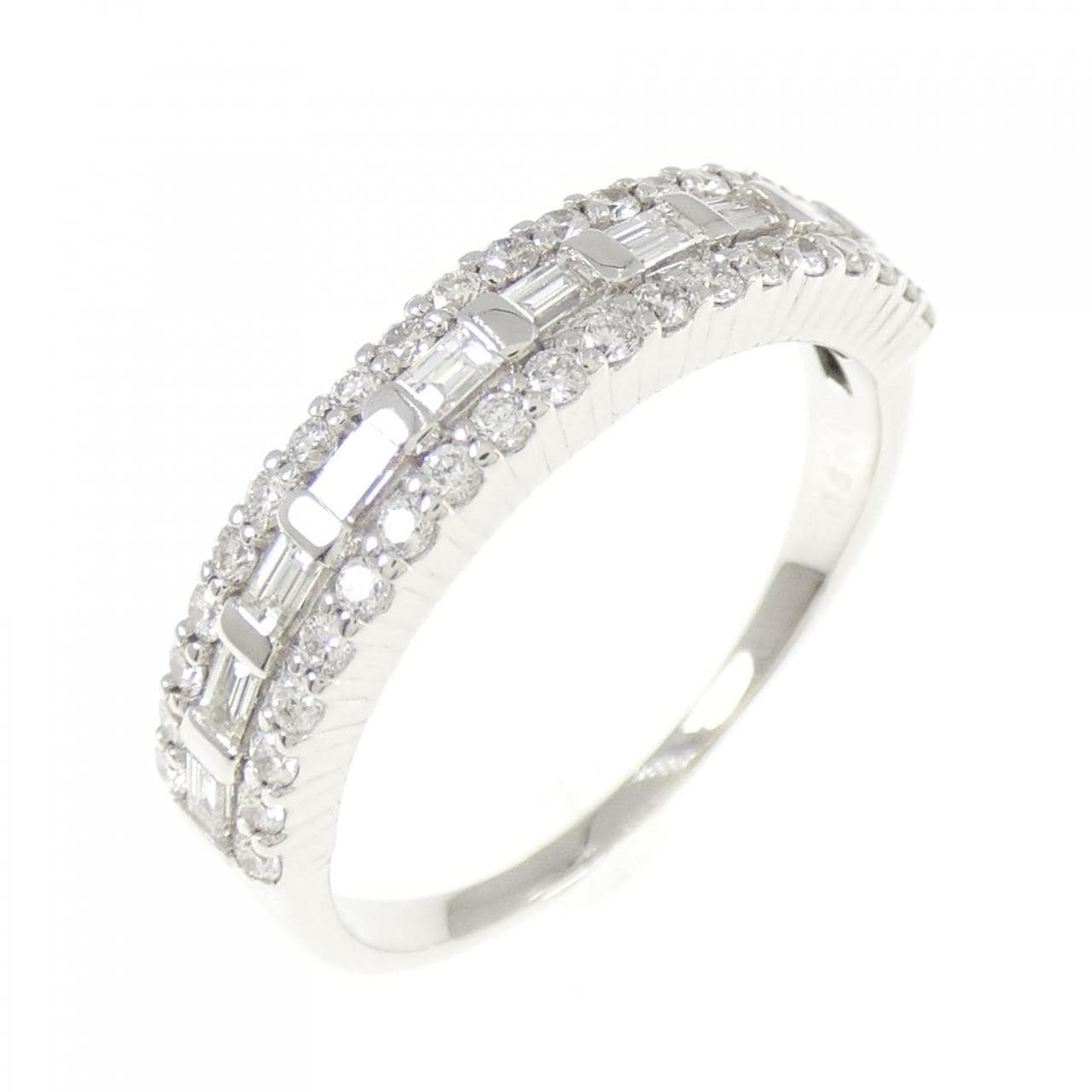 K18WG ダイヤモンド リング 0.60CT