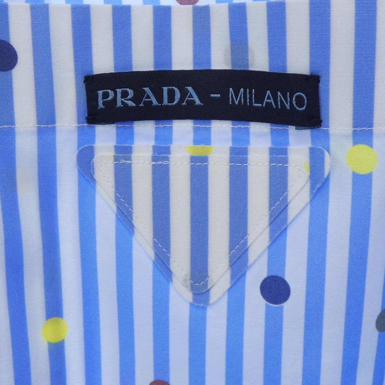 プラダ PRADA トライアングルロゴ UCS339 S221 10NG S／Sシャツ