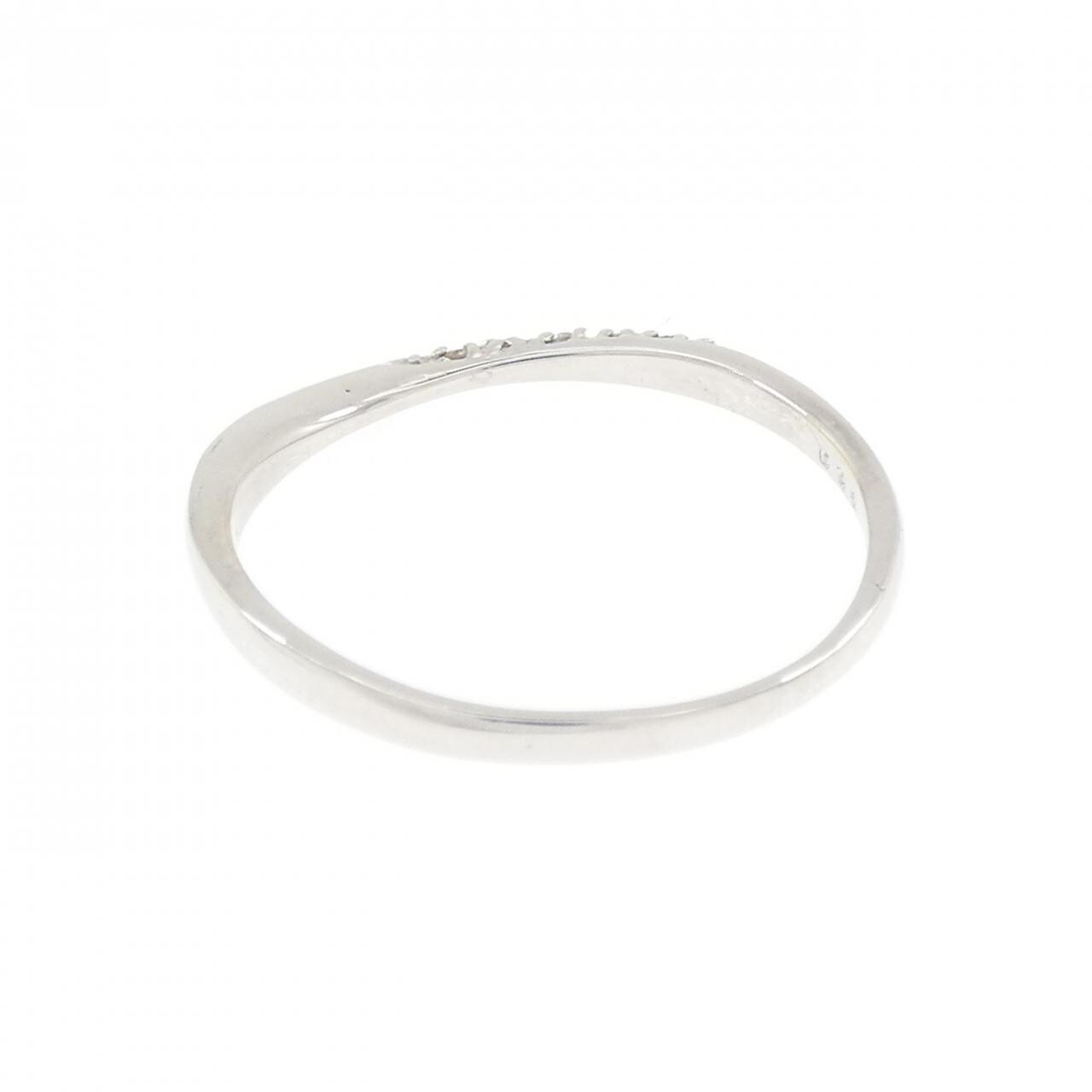 K18WG ダイヤモンド リング 0.06CT