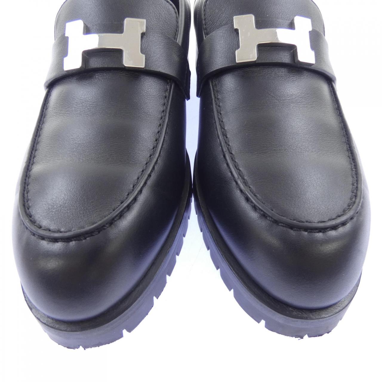 エルメス HERMES フォーブル FAUBOURG パリバックル 222252Z シューズ