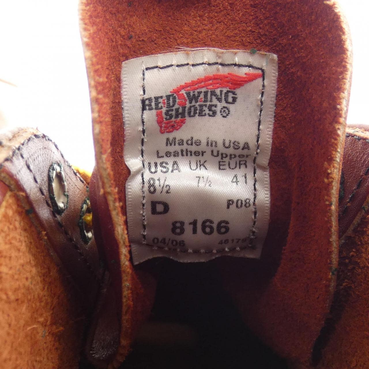レッドウィング RED WING 8166 ブーツ