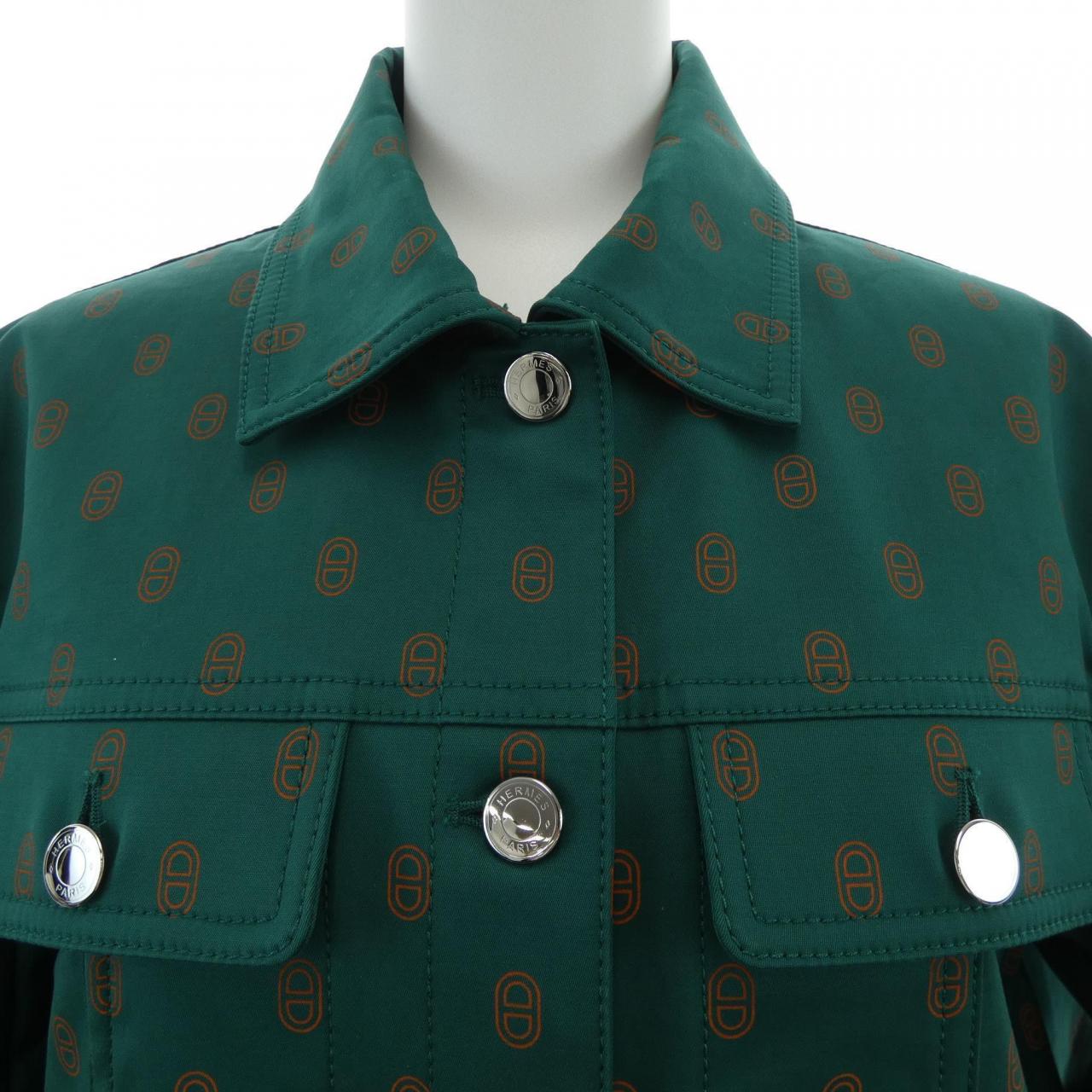 エルメス HERMES シェーヌ･ダンクル　クルー･ド･セル 4E0264D7 ジャケット