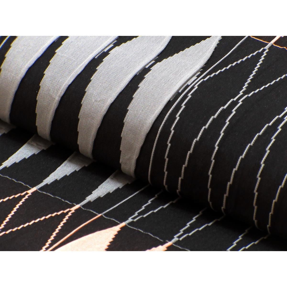 【未使用品】袋帯　ふくれ織　全通柄