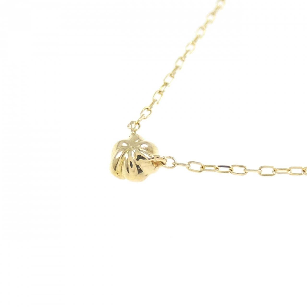K18YG ダイヤモンド ネックレス 0.06CT