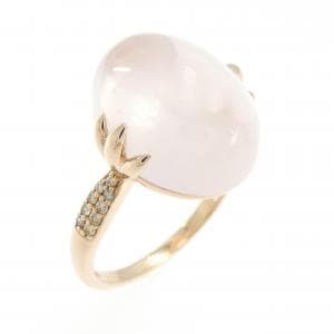 ジーエスティービー ローズクオーツ リング 9.60CT