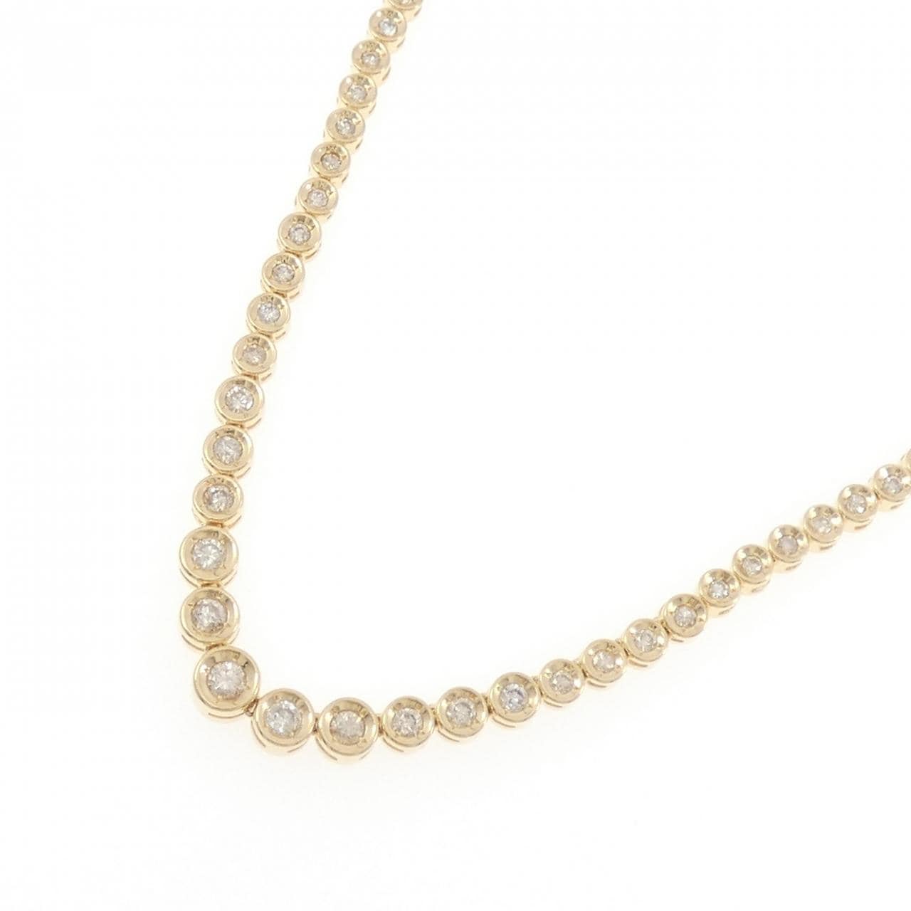 K18YG ダイヤモンド ネックレス 3.00CT