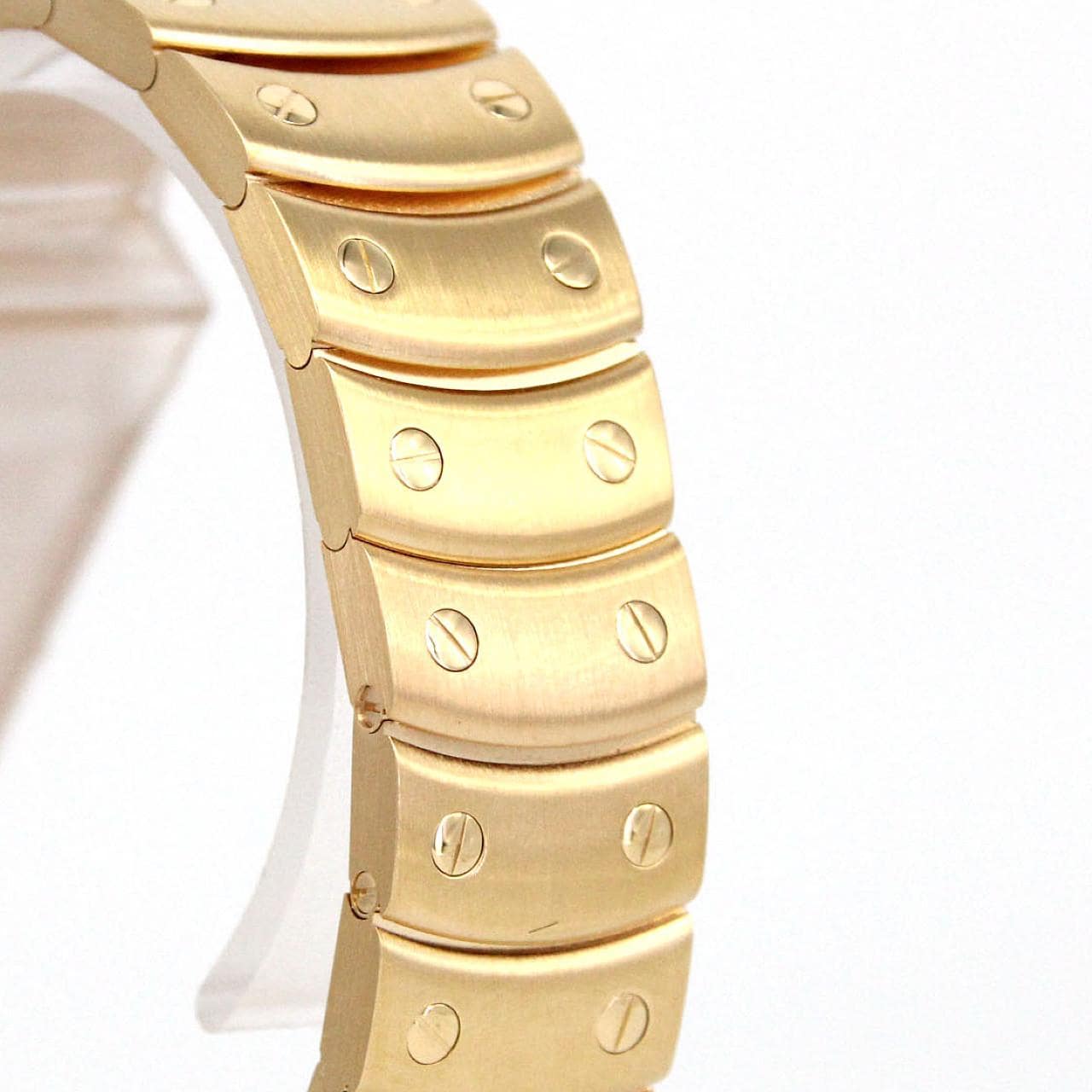 カルティエ サントスロンド MM クロノリフレックス YG W15078G1 YG クォーツ