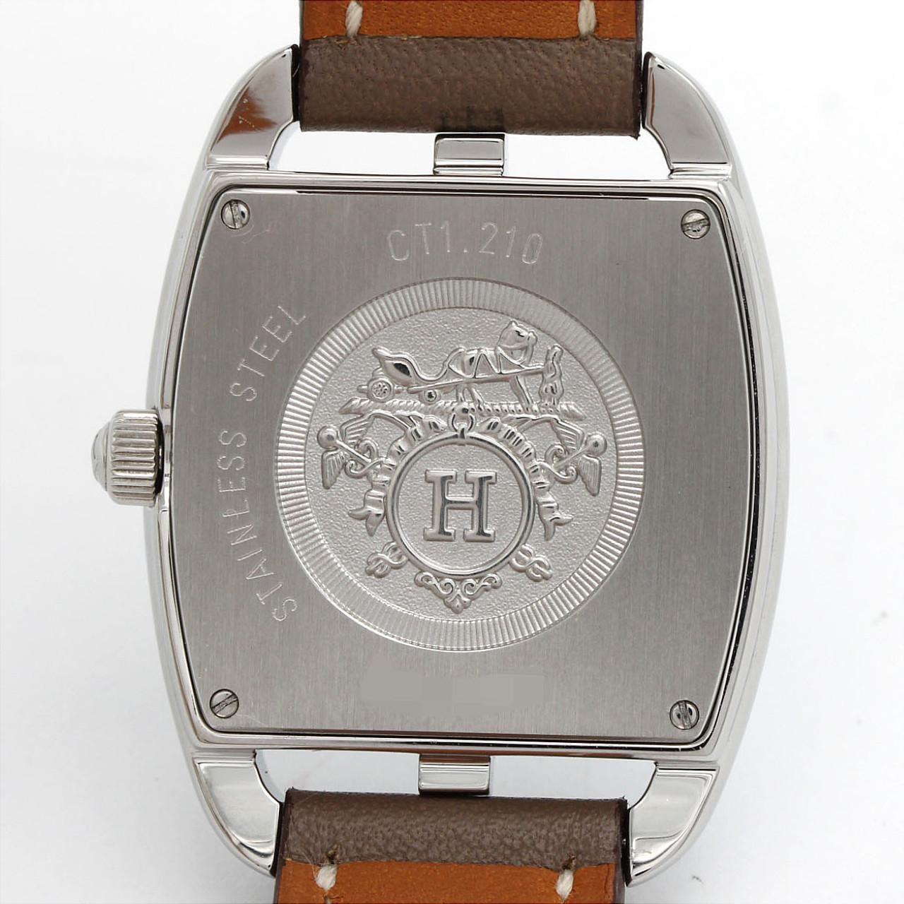 エルメス ケープコッドトノー･ドゥブルトゥール CT1.210 SS クォーツ