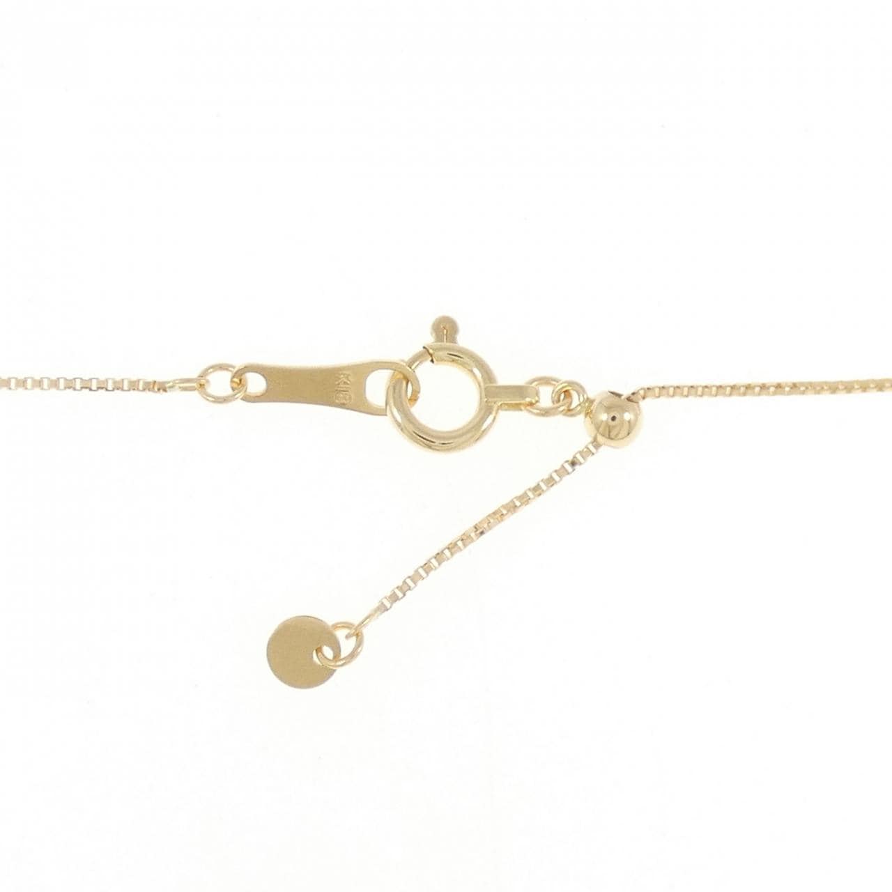 K18YG ハート ダイヤモンド ネックレス 0.50CT