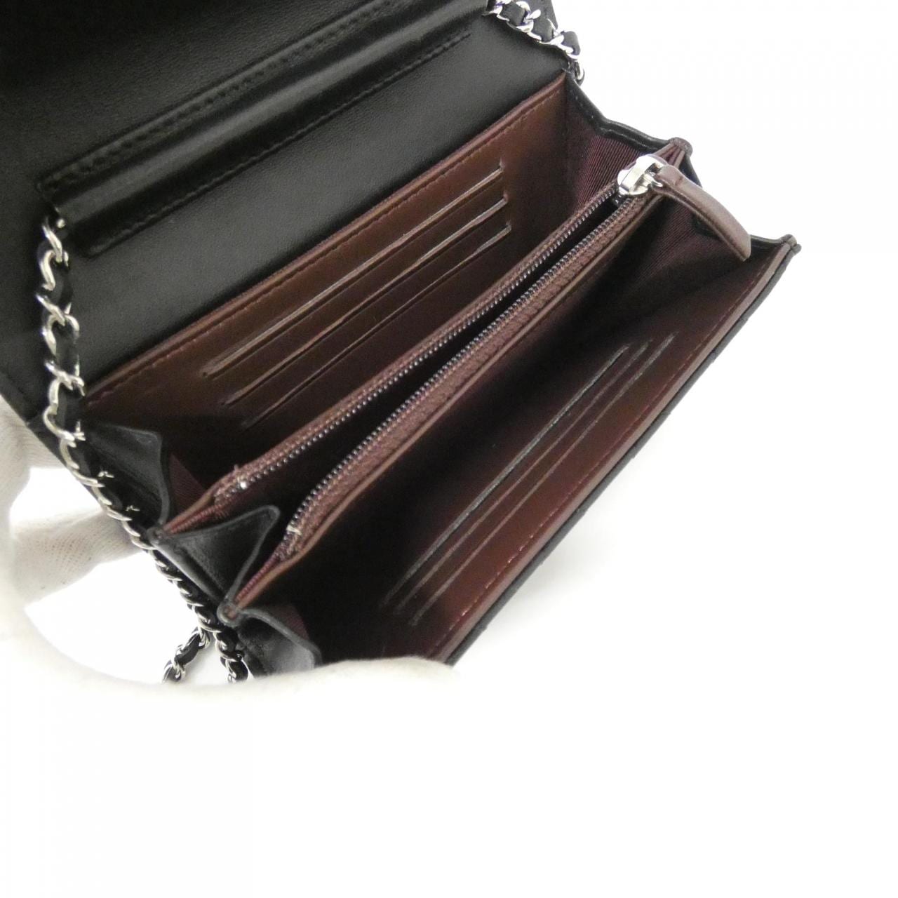 シャネル タイムレスクラシック ライン 84512 チェーンウォレット