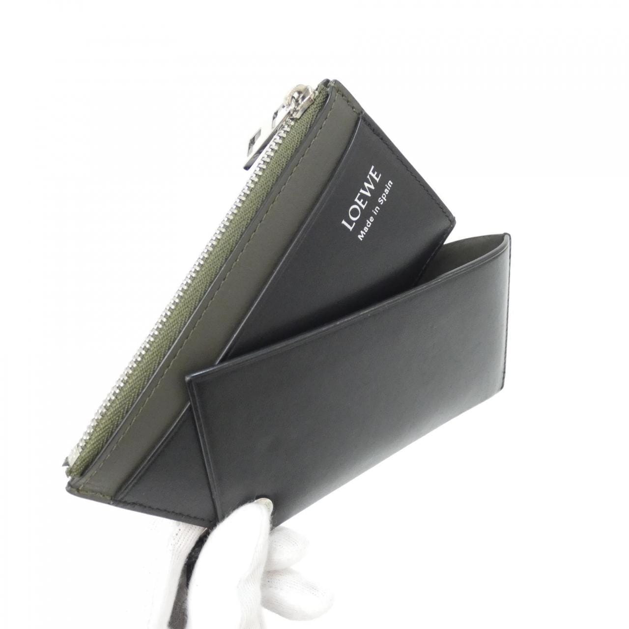 ロエベ ぺブル スライダー コイン カード ホルダー CANBPVZX02 コインケース