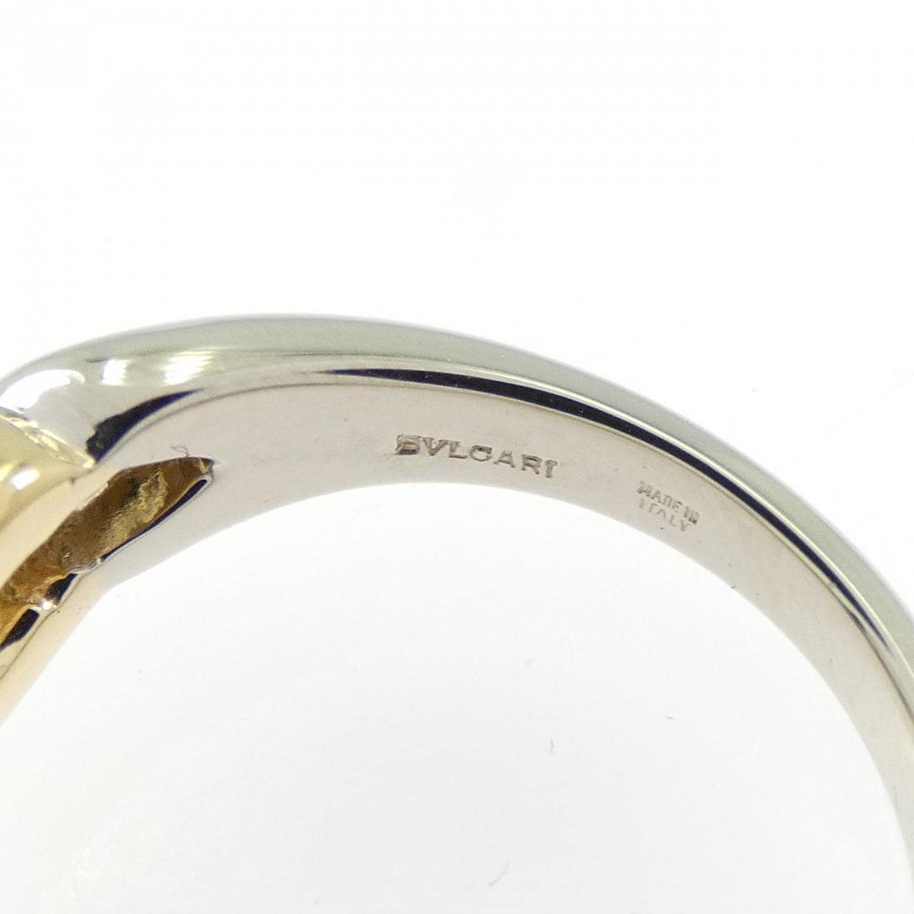 ブルガリ 750YG/750WG リング