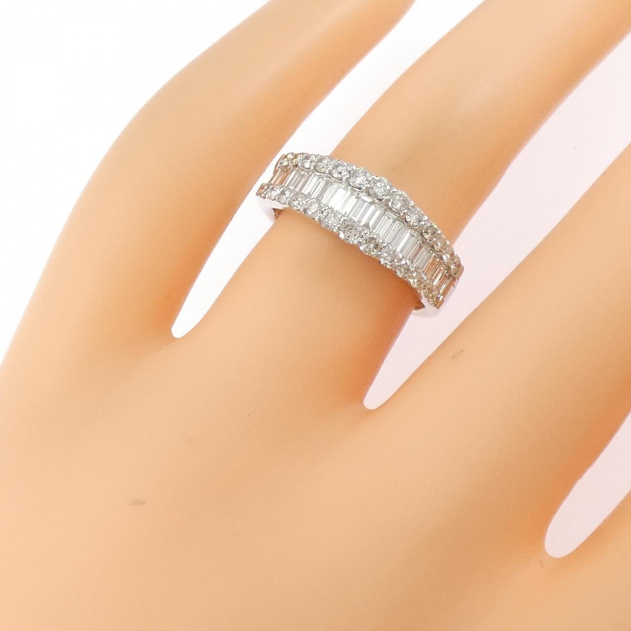 PT900 ダイヤモンド リング 1.00CT