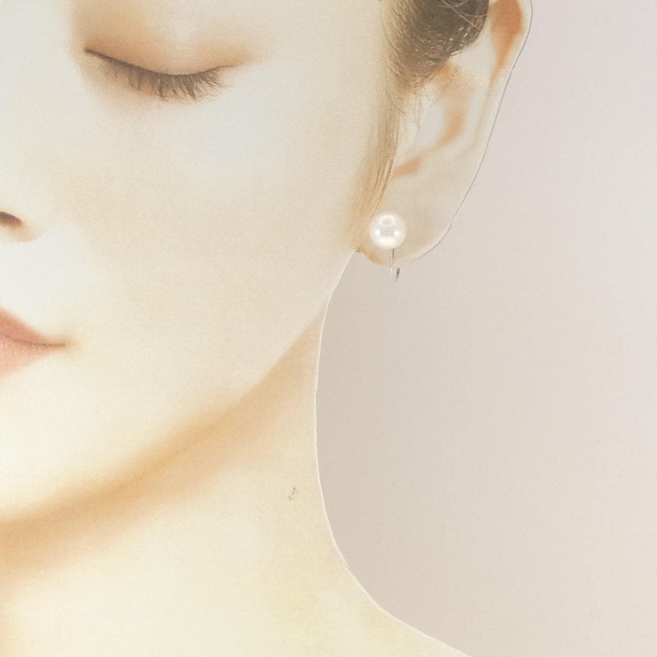 K14WG アコヤパール イヤリング 8.3mm