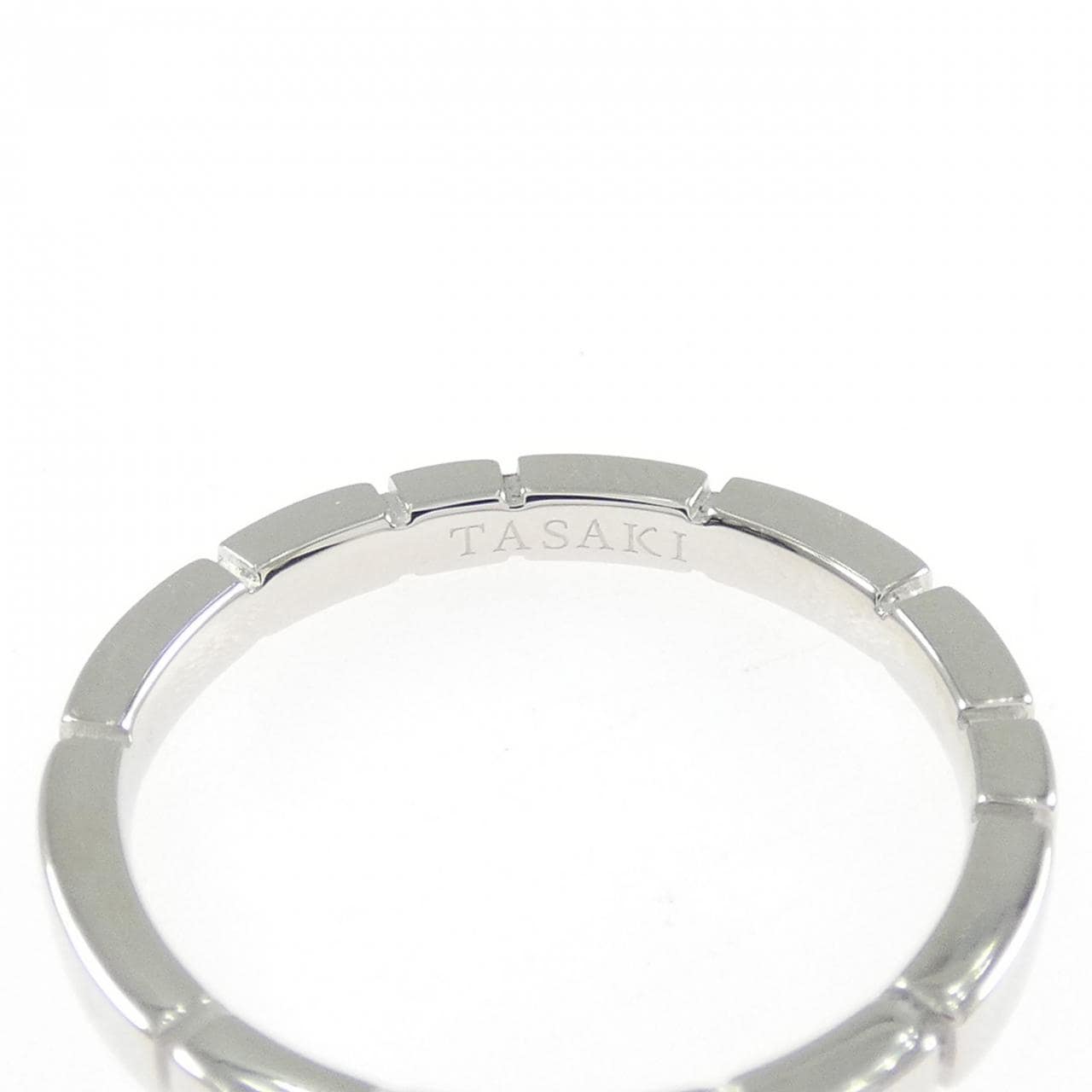 タサキ ピアノ ライン リング 0.01CT