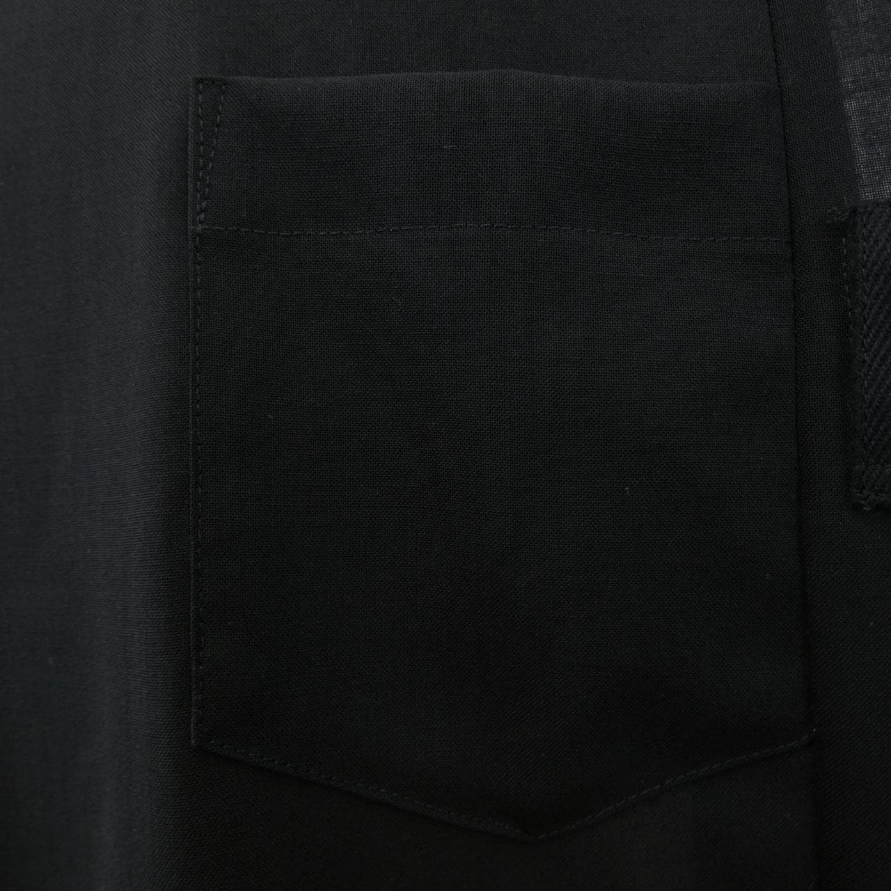 サカイ SACAI Wool Suiting x Nylon Twill Shirt 26-04011M S／Sシャツ