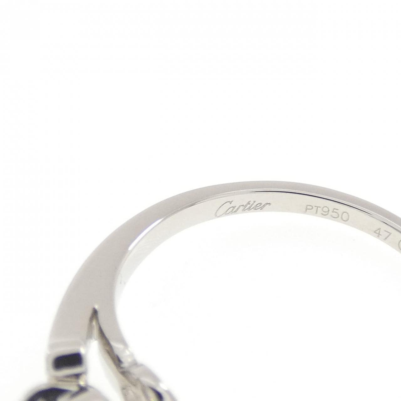 カルティエ バレリーナ リング 0.24CT E VVS2 EXT