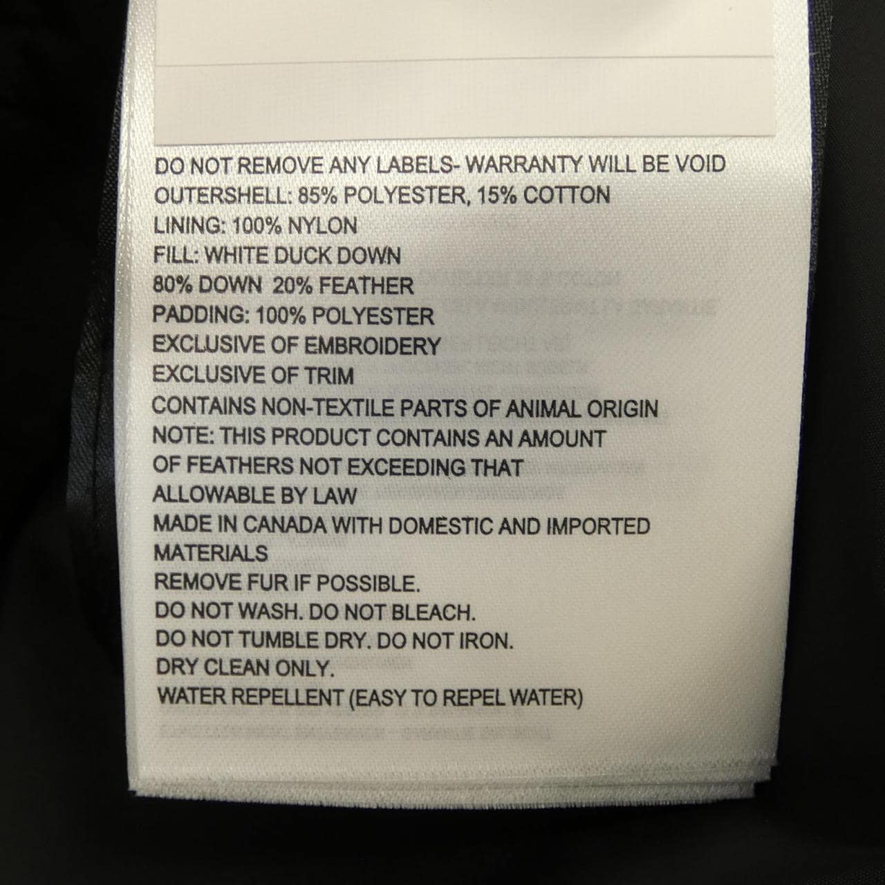 Canada goose CANADA GOOSE down jacket