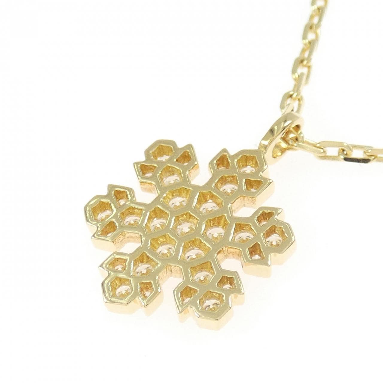 ブルガリ スノーフレイク ネックレス