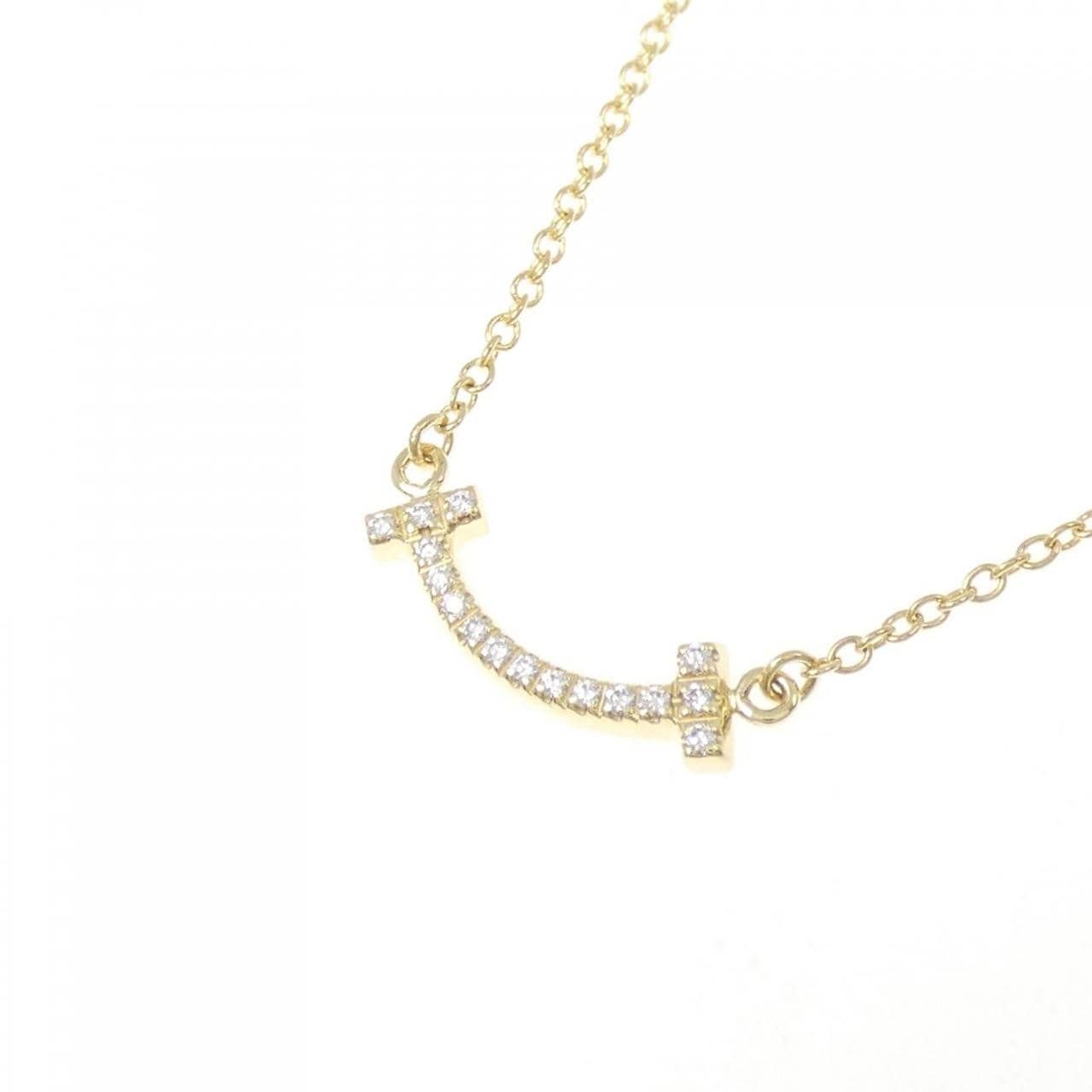 ティファニー Tスマイル ミニ ネックレス