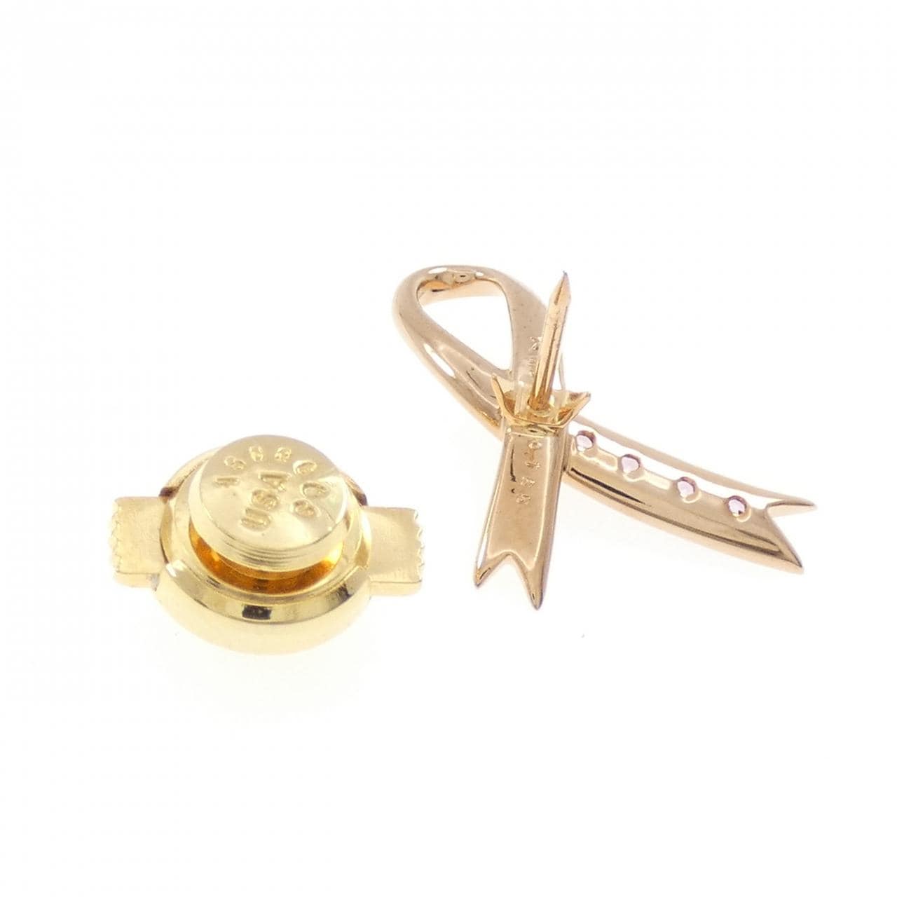 ギンザ タナカ サファイヤ ブローチ 0.165CT