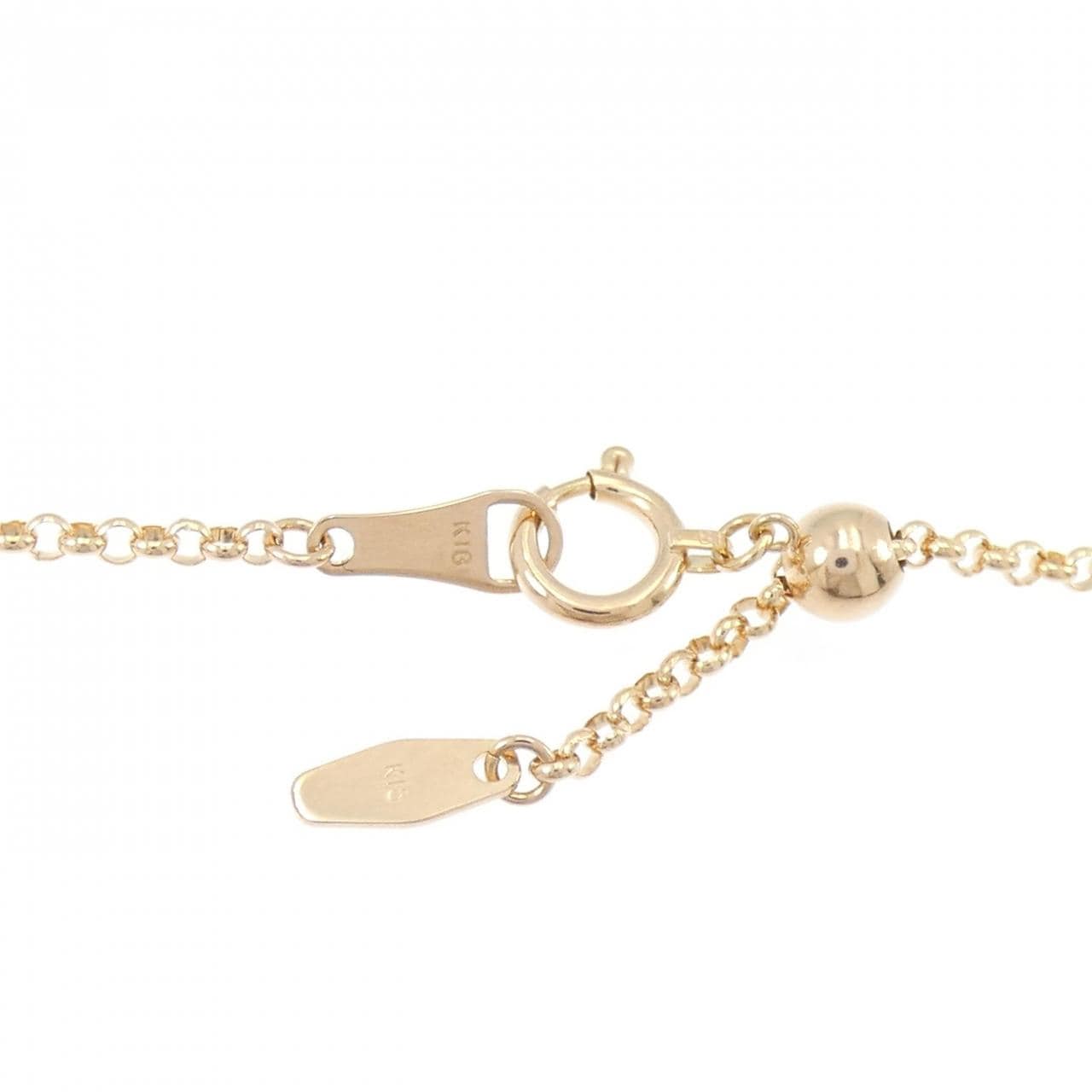 K18PG ダイヤモンド ネックレス 0.226CT