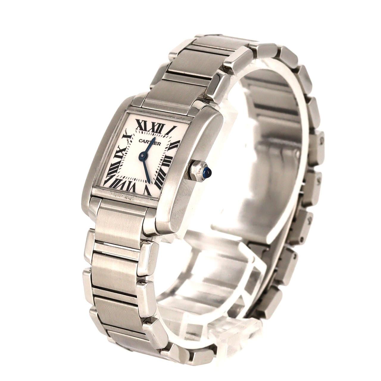 カルティエ タンクフランセーズSM W51008Q3 SS クォーツ