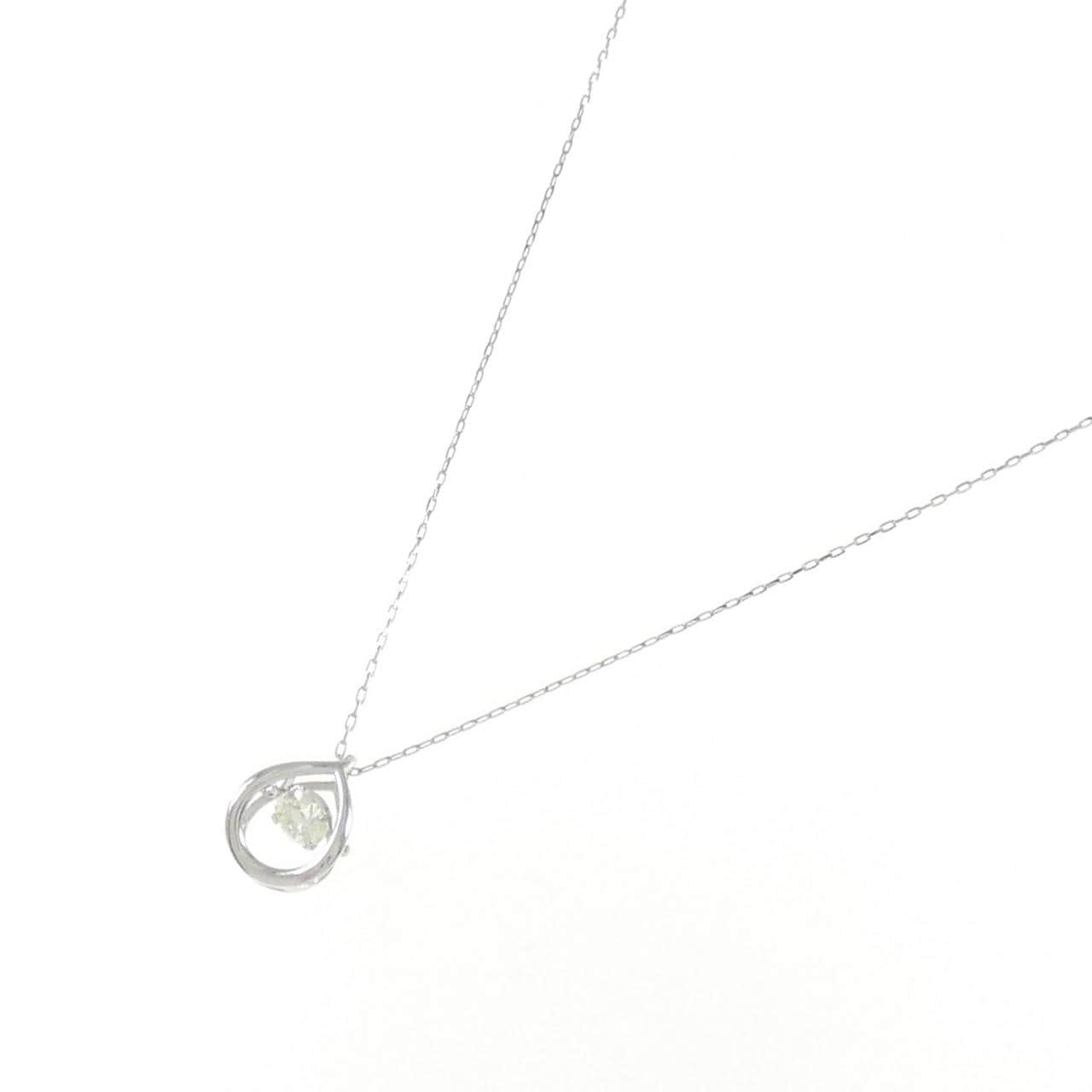 【新品】PT900 ダイヤモンド ネックレス 0.20CT