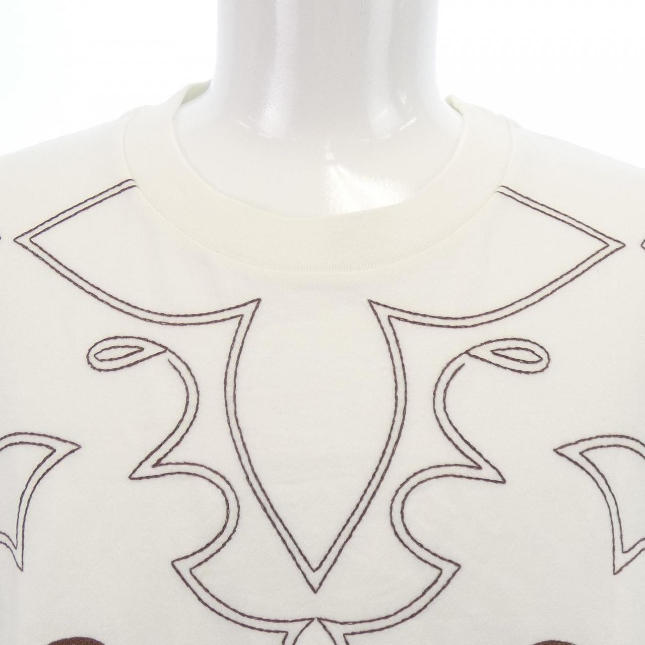 ルイヴィトン LOUIS VUITTON エンブロイダードコットンTシャツ HRY64WNPG Tシャツ