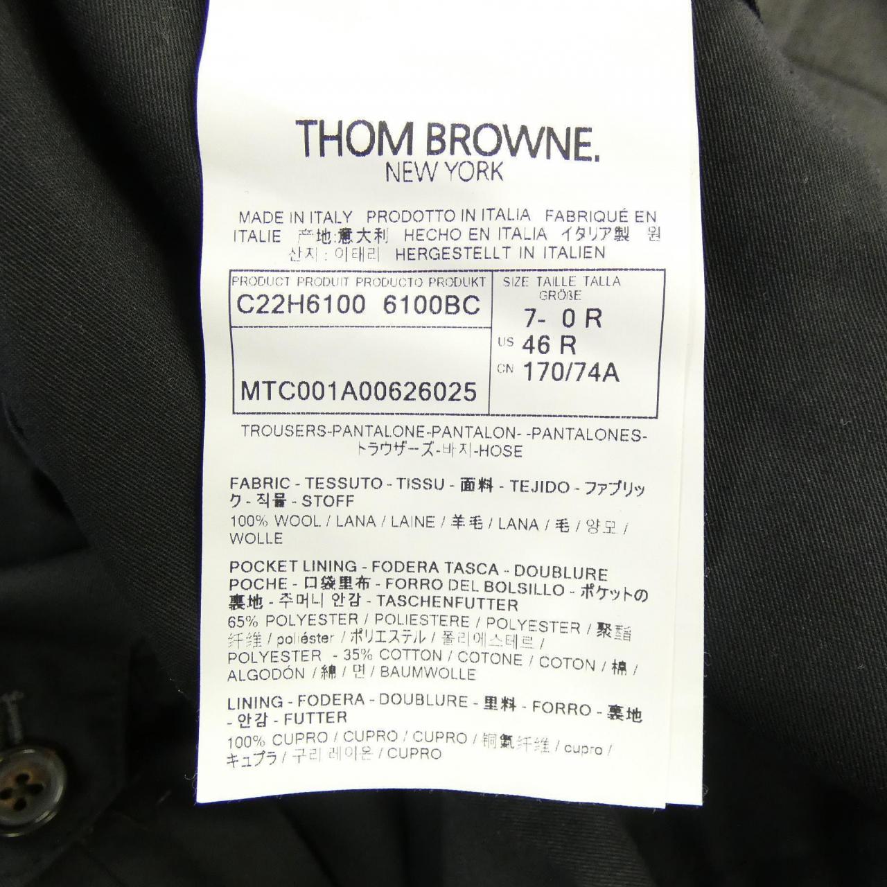 トムブラウン THOM BROWNE MTC001A パンツ